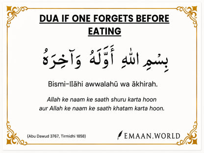 Premium Dua Cards & Stickers