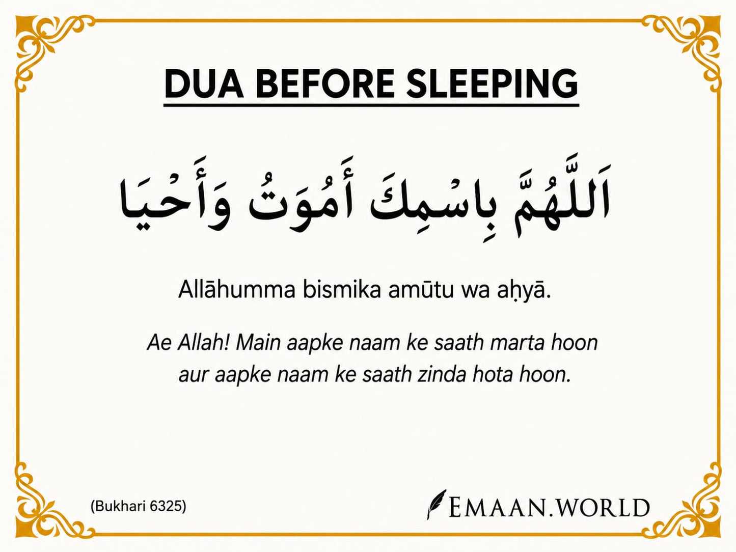 Premium Dua Cards & Stickers